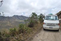 Driving to Paramo Siscuni