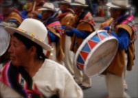 Street festival, La Paz