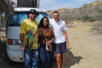 Paul, Ellie and Jeremy, Zorritos, Peru