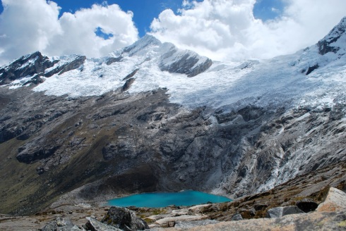 Punta Union pass, Cordillera Blanca, Peru