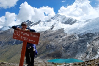 Punta Union pass, Santa Cruz trek, Cordillera Blanca, Peru