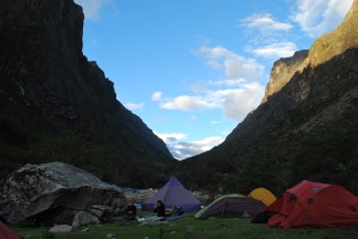 Santa Cruz trek. Cordillera Blanca, Peru