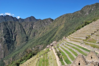 Terracing, Machu Picchu, Peru