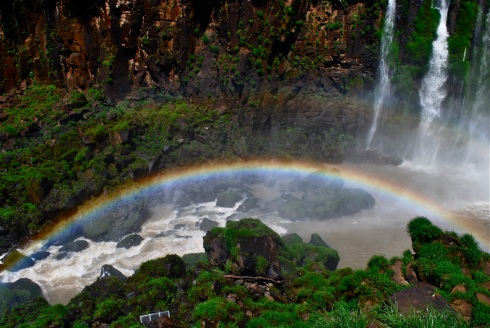 Rainbow at Iguazu Falls (Argentina)