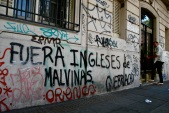 'English out of the Malvinas'