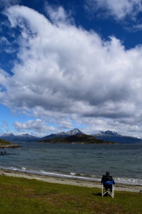 Taking a moment - Beagle Channel