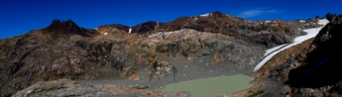 Hielo Azul lake and glacier