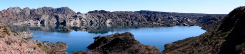 Los Reyunos reservoir