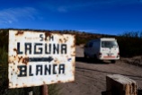 Laguna Blanca sign