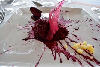 Birthday blow-out: beetroot explosion