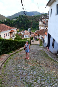 Steep streets, Ouro Preto
