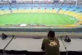 Press box, Maracana stadium