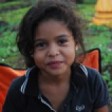 Nicaragua: this little girl visited our van.