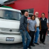 Ecuador: The van was broken for so long we were practically adopted by those who worked at Lothar Ranft's workshop.